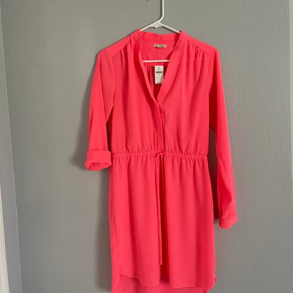 Coral pink tunic . - Picture 2 of 5